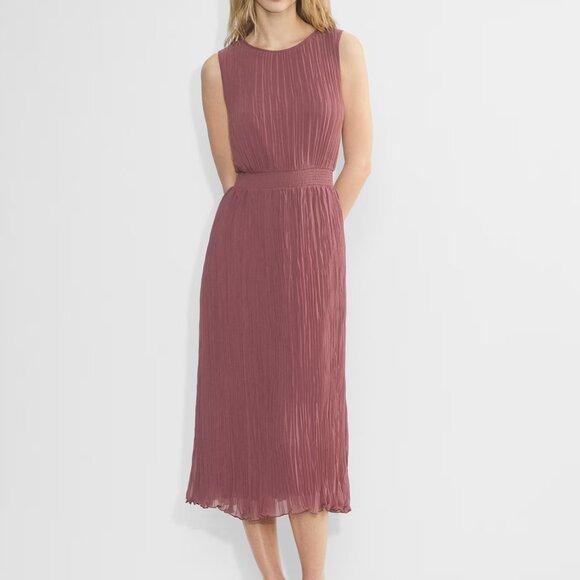 ARITZIA - Wilfred Mabel Dress Chiffon in Rose - Picture 1 of 9